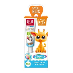 

Набор Splat SweetBox: зубная паста, 20 мл + игрушка, со вкусом фруктового мороженого