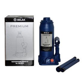 

Домкрат бутылочный "БелАК" PREMIUM BAK.30015, гидравлический, 8 т
