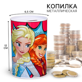 Копилка 'I am the QUEEN', Холодное сердце 6,5 см х 6,5 см х 12 см Ош