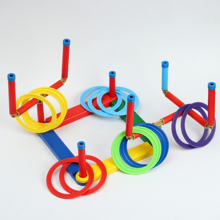 Кольцеброс "3D профи", 7 разновысотных стоек, 14 колец