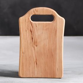 

Доска разделочная, для сыра и капкейков, 21х13х0,8 см, массив ольхи