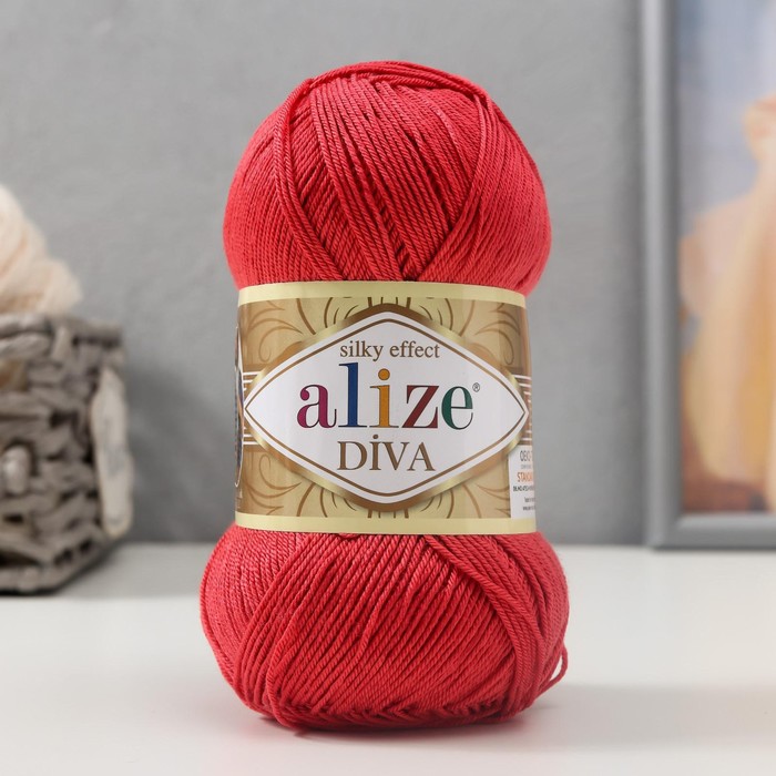 

Пряжа "Diva" 100% микрофибра 350м/100гр (366)