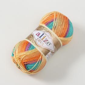 

Пряжа "Diva Batik" 100% микрофибра 350м/100гр (7074)