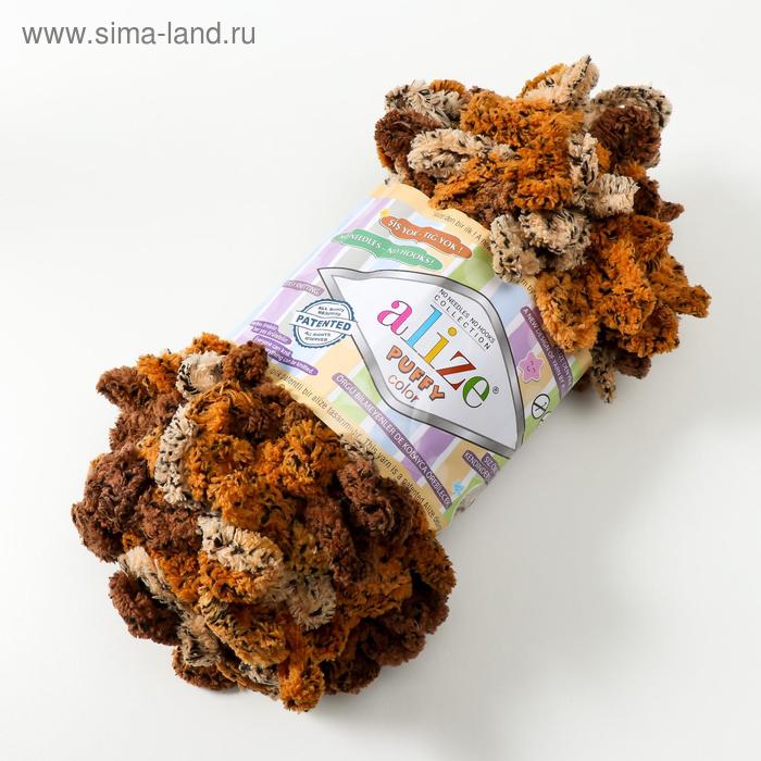 

Пряжа "Puffy color" 100 % микрополиэстер 9м/100г (6080)