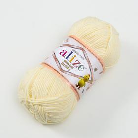 

Пряжа "Cotton Gold Hobby" 55% хлопок, 45% акрил 165м/50гр (01 молочный)