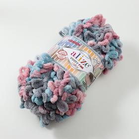 

Пряжа "Puffy Fine Color" 100% микрополиэстер 14,5м/100гр (6041 роз-голуб)