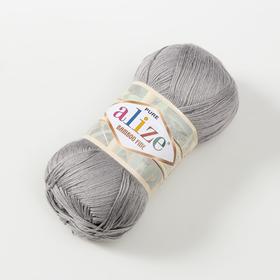 

Пряжа "Bamboo Fine" 100% бамбук, 440м/100гр (52 св.серый)