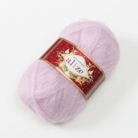 

Пряжа "Kid mohair royal" 62% мохер, 38% полиамид 500м/50гр (275 сирень)