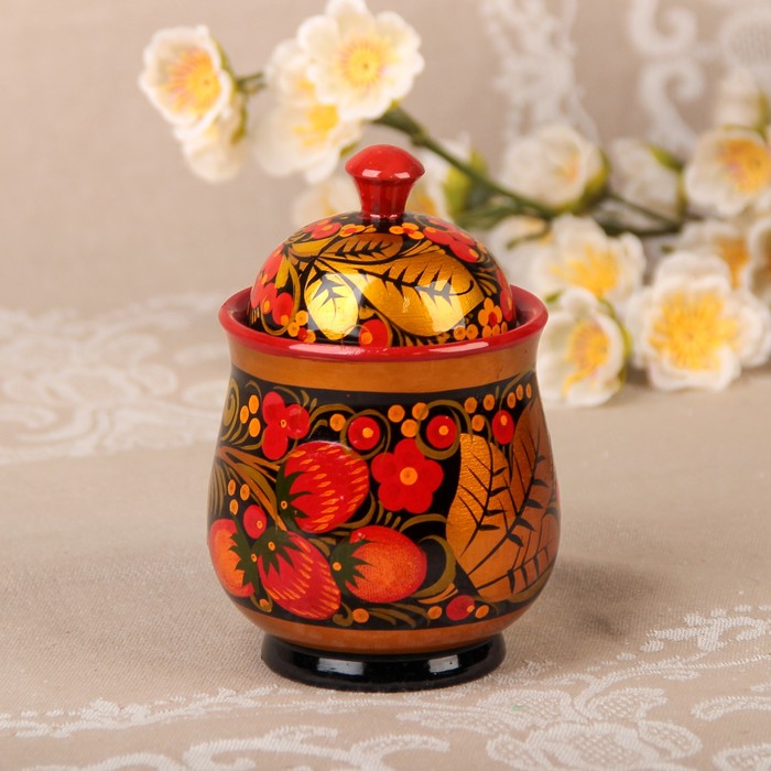 Сахарница «Хохлома», 9 х 8 см