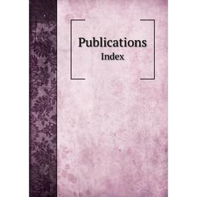 

Книга Publications Index