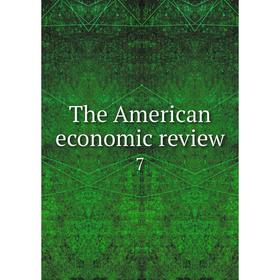 

Книга The American economic review 7