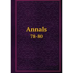 

Книга Annals 78-80