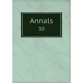 

Книга Annals 30