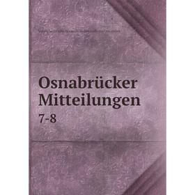 

Книга Osnabrücker Mitteilungen 7-8