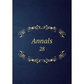 

Книга Annals 28
