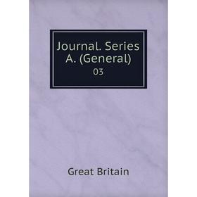 

Книга Journal . Series A. (General) 03