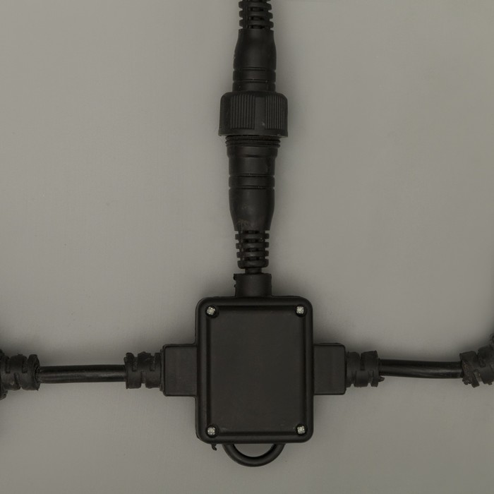 Гирлянда "Дождь" улич. с насад. "Умные Шарики", 1,2х1,2м, 144 шара, LED-576(4в1)-220V, контр.30 р, М