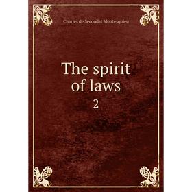 

Книга The spirit of laws 2