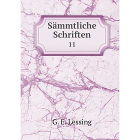 

Книга Sämmtliche Schriften 11