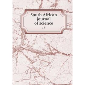 

Книга South African journal of science 13