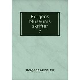 

Книга Bergens Museums skrifter 7