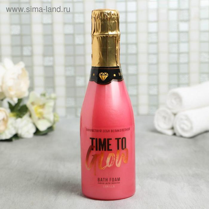 

Мерцающая пена для ванны Time to Glow с ванильным ароматом , 450 мл