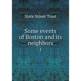 

Книга Some events of Boston and its neighbors 1