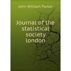 

Книга Journal of the statistical Society london
