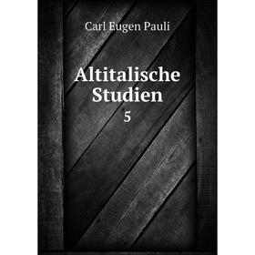 

Книга Altitalische Studien 5