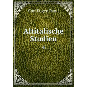 

Книга Altitalische Studien 4