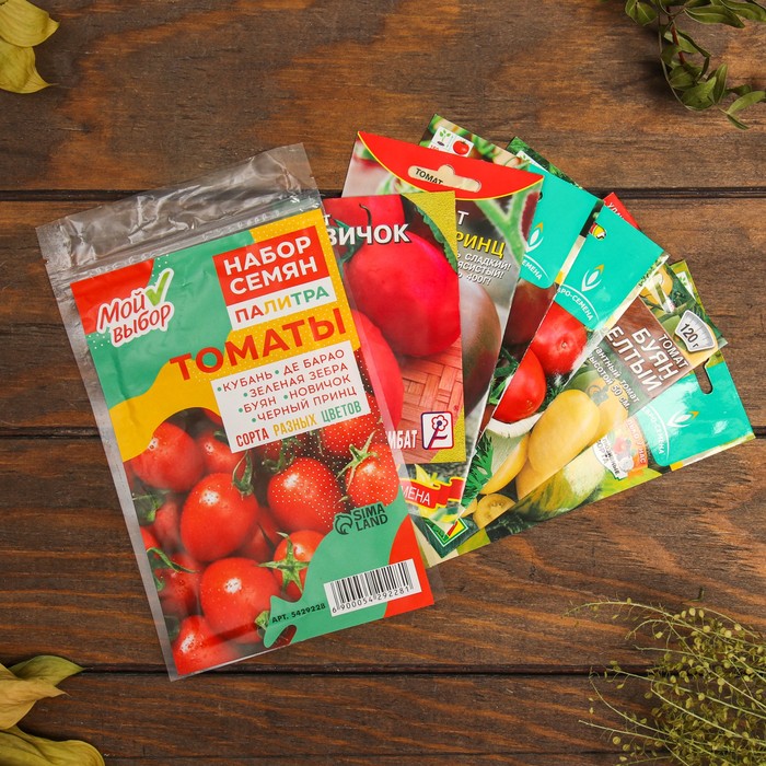 фото Набор семян томаты "палитра", 6 сортов мой выбор