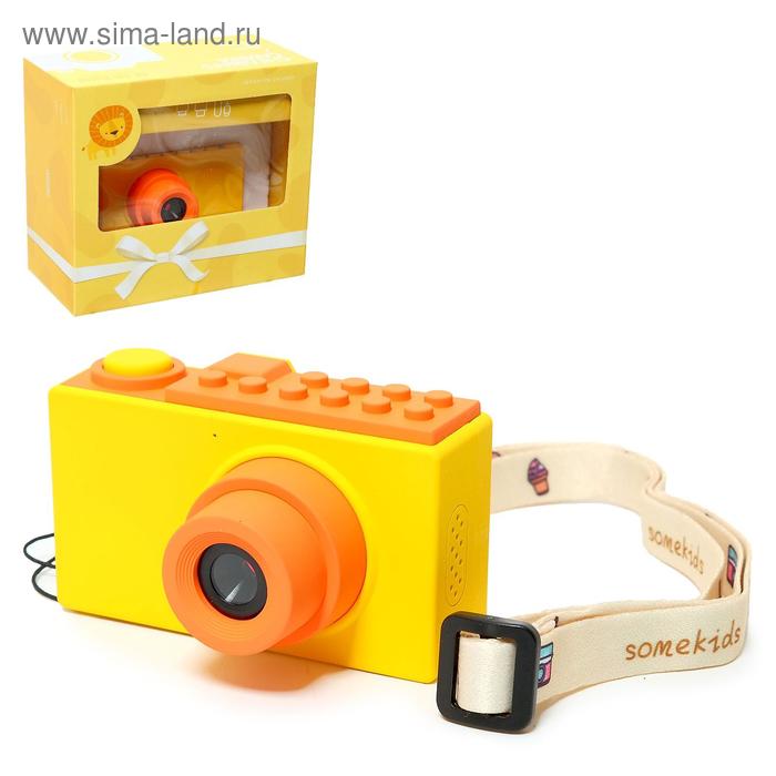 Детский фотоаппарат «Фотошик», цвет жёлтый