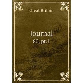 

Книга Journal 80, pt. 1