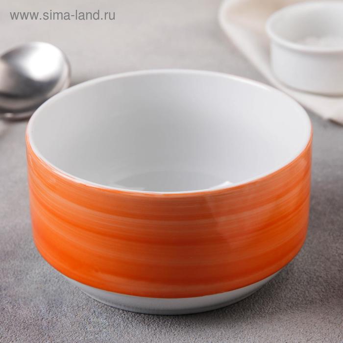 Чашка для бульона без ручек Infinity, 470 мл, цвет оранжевый