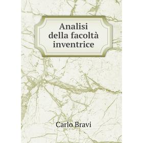 

Книга Analisi della facoltà inventrice
