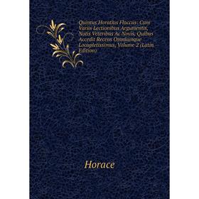 

Книга Quintus Horatius Flaccus