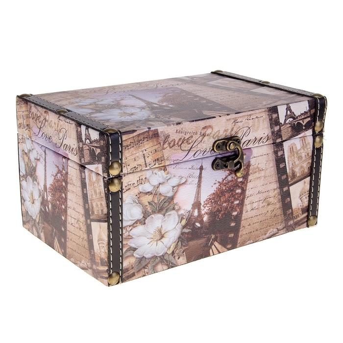 Шкатулка "Роман о Париже"