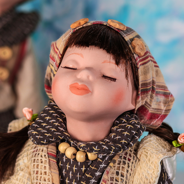 Кукла коллекционная "Поцелуйчик - Глеб и Галина" в наборе 2 шт