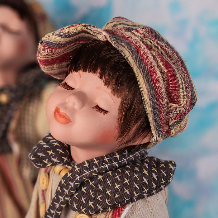 Кукла коллекционная "Поцелуйчик - Глеб и Галина" в наборе 2 шт