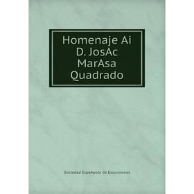 

Книга Homenaje Ai D. JosAc MarAsa Quadrado