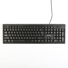

УЦЕНКА Клавиатура "Гарнизон" GK-120, проводная, мембранная, 104 клавиши, USB, чёрная