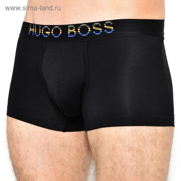 фото Трусы мужские hugo boss trunk bamboo, размер s, цвет чёрный