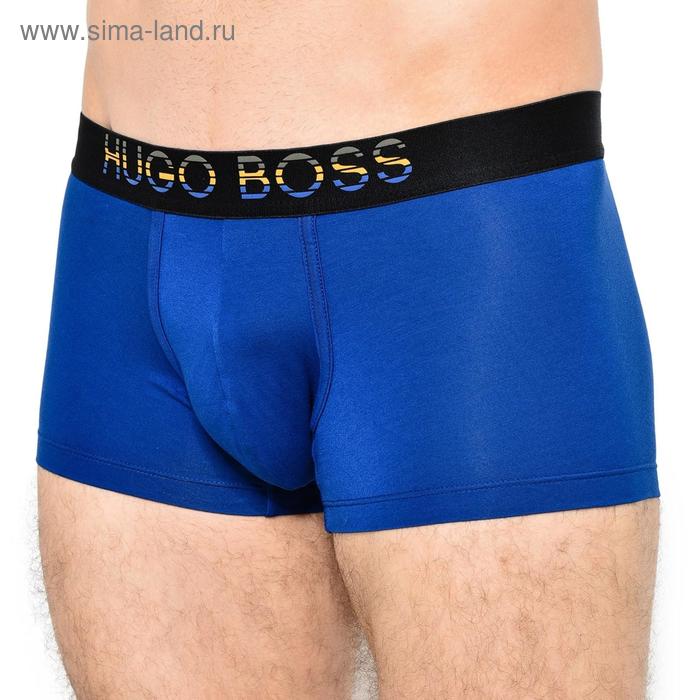 фото Трусы мужские hugo boss trunk bamboo, размер s, цвет синий