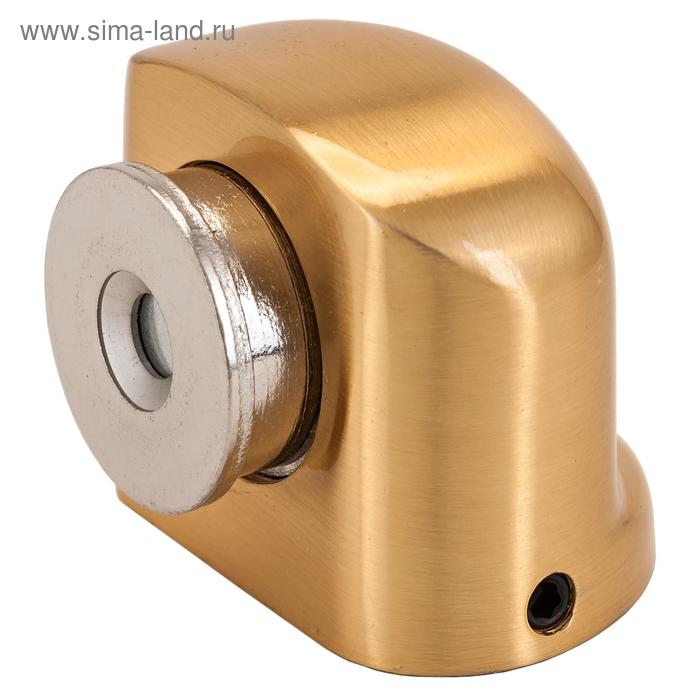 Ограничитель дверной магнитный Апекс DS-2751-М-GM, цвет мат. золото