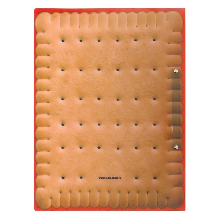 Папка на 2 кольцах "Сдобная папка", А4