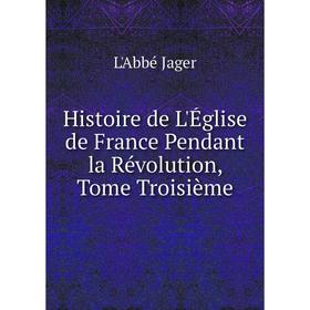 

Книга Histoire de L'Église de France Pendant la Révolution, Tome Troisième