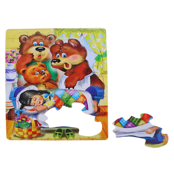 Рамка-пазл "Три медведя"