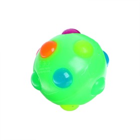 Мяч «Диско», световой, цвета МИКС Ош