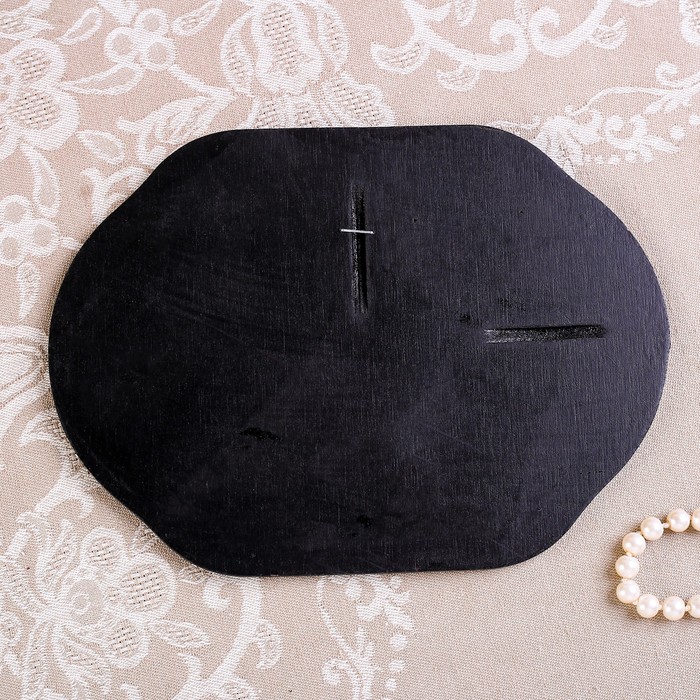 Панно «Сюжет», 16×22 см, лаковая миниатюра, микс