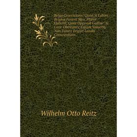

Книга Belga Graecissans